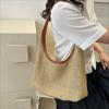 Bohemian Style Beach Handbag Handmade Shoulder Bag Cute Weave Straw Bag  Travel