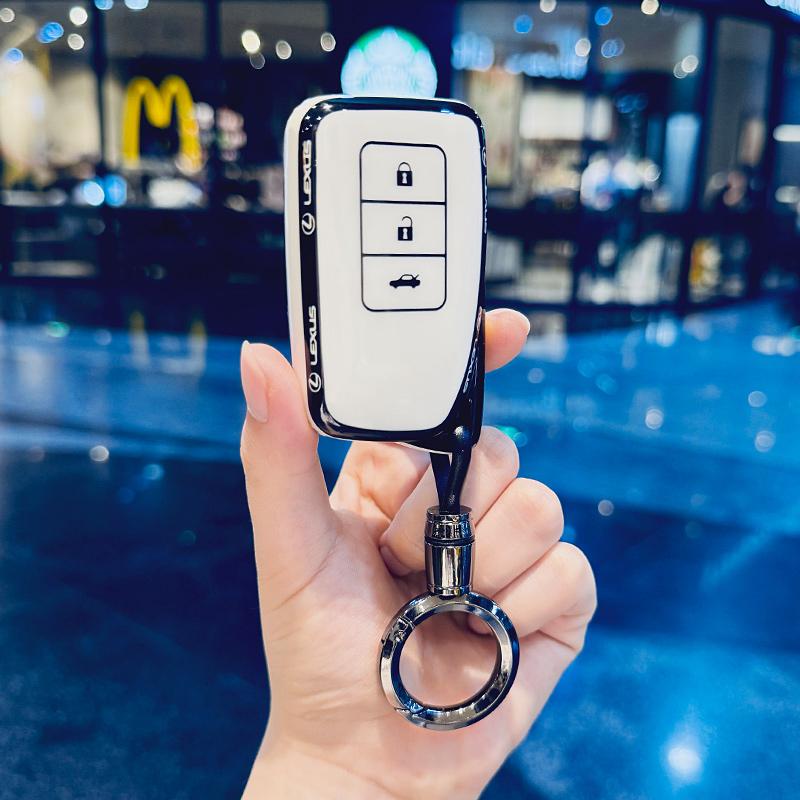 2026 Hot Interior Stickers New TPU Car Remote Key Case Shell Fob Cover Bag For Lexus NX IS RX ES GX LX LS UX GS 200 260 300 350