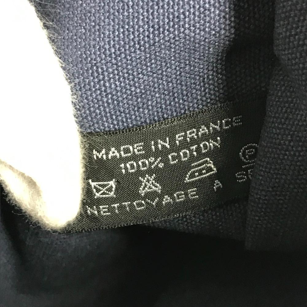 HERMES horse cheval Hermes Chevaux Tote Bag with Pouch Shoulder Bag blue/Black