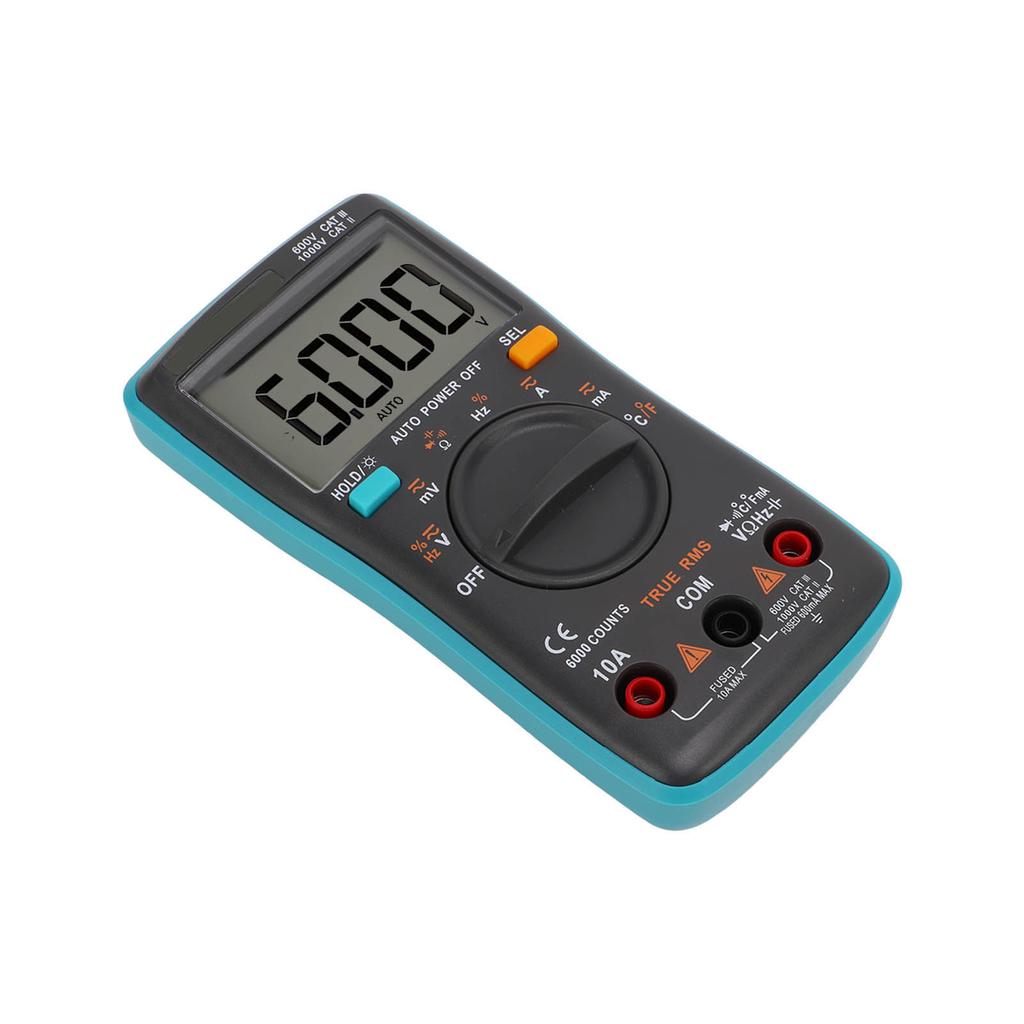 ZT102 6000 Digitales Multimeter Automatischer Messbereich Multimeter Tragbarer Spannungs-Strom-Tester für Elektrische Tests