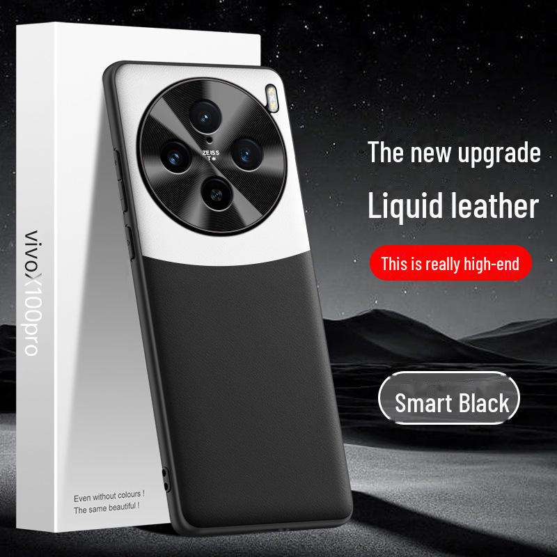 Husă Telefon Piele Lichidă Vivo X100 Pro - Durabilă, Anti-Cădere, Husă Protectoare Anti-Murdărie, Vândută Individual