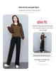 2024 Women's Early Autumn Casual Sportswear Set: Fashionable Age-Reducing Two-Piece for a Slightly Plump Silhouette