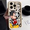 Minnie Mickey Mouse Phone Case For iPhone 17E 11 12 13 14 15 16 17 Pro Max Fundas 17 Air Plus 16e 13 Mini Silicone Cover