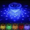 Fish Pattern Swimming Pool Fountain Projector Light Battery Operated Submersible LED Light for Pond Bathtub Hot Tub Spa Kids Gift Party Decor
