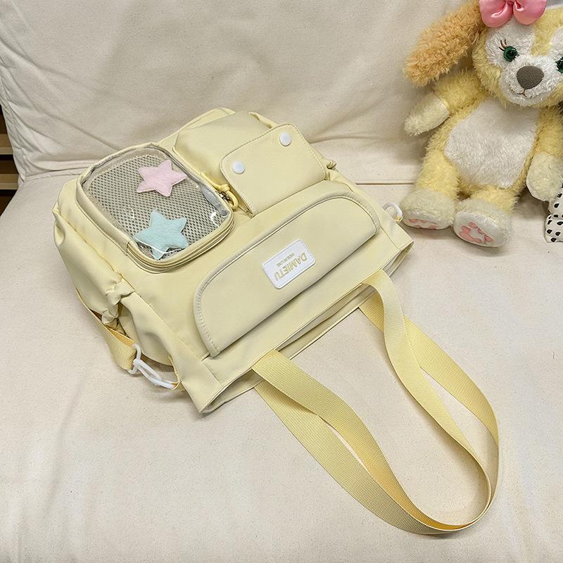 

Новый милый кампусный школьный рюкзак женский большой вместимости для учеников начальной и средней школы прочный и долговечный рюкзак из двух частей