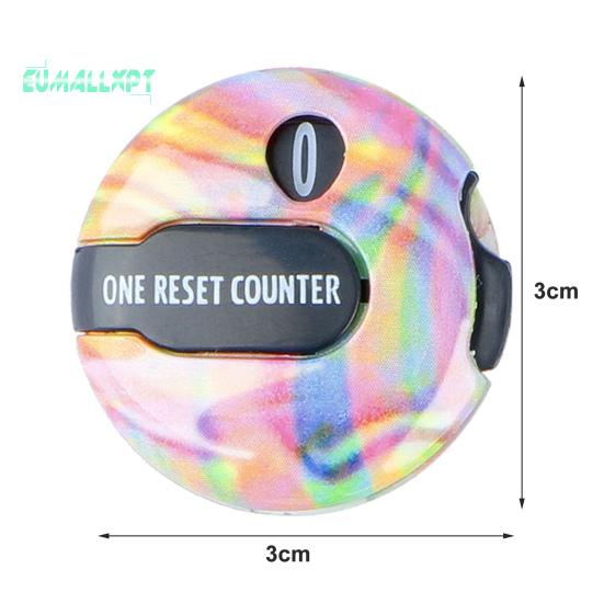 Golf-Stroke-Zähler, tragbarer Mini-Golf-Schlag-Putt-Zähler mit Clip und Golf-Ergebnisanzeige für Golfliebhaber