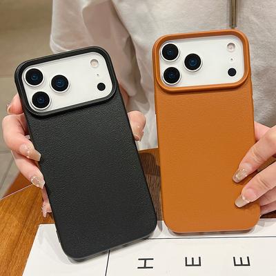 iPhone 17 16 Pro Max vékony tok puha szilikon borító iPhone 14 15 Pro Max készülékhez iPhone 13 12 11 16e készülékhez ütésálló TPU bőr textúra tok borító