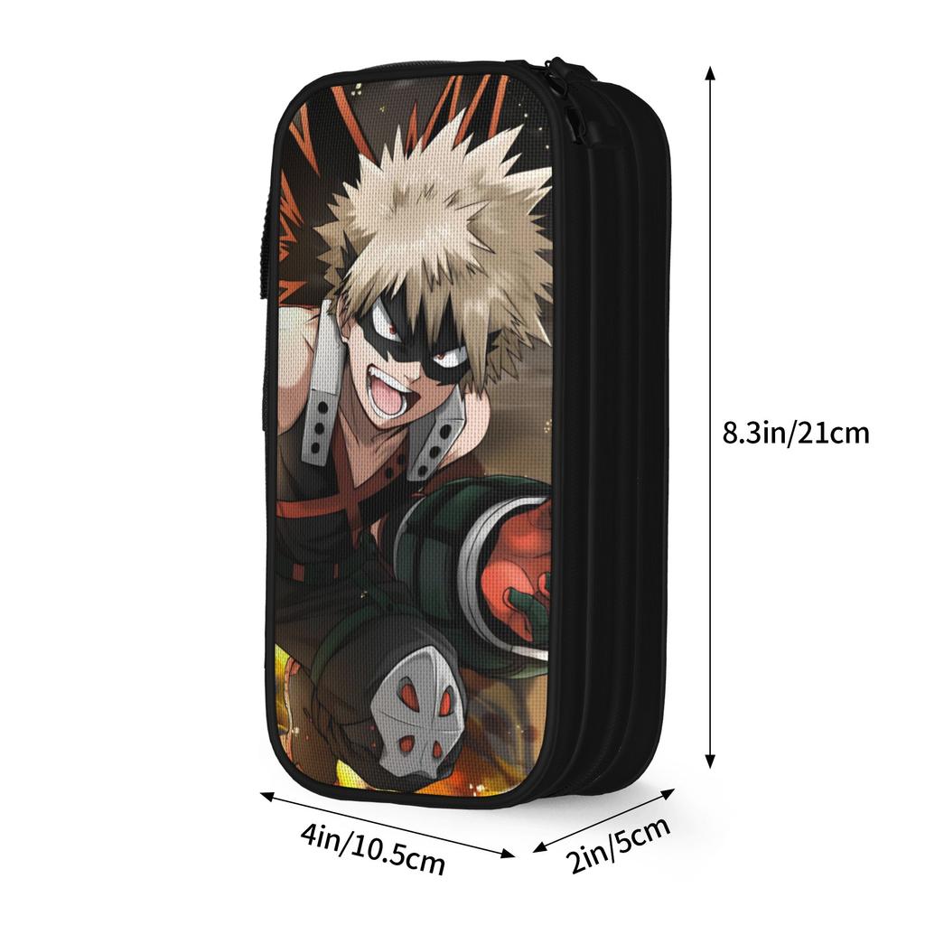 My Hero Academias Anime Pencil Cases Lovely Pen Holder Bags for Student Large Storage Students School Gifts Pencil Box