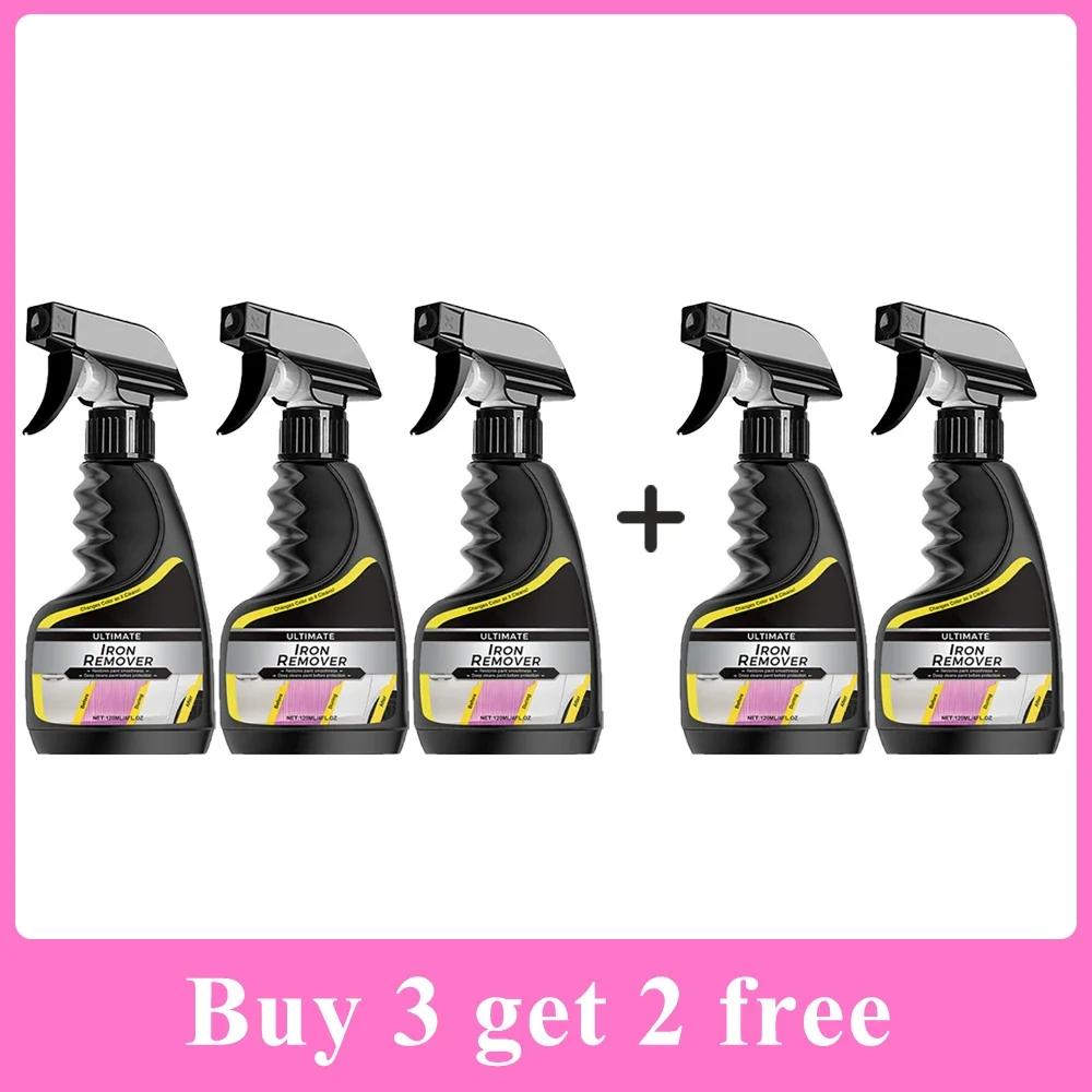 Car Rust Remover Spray - Wheel & Exhaust Pipe Iron Powder Cleaner