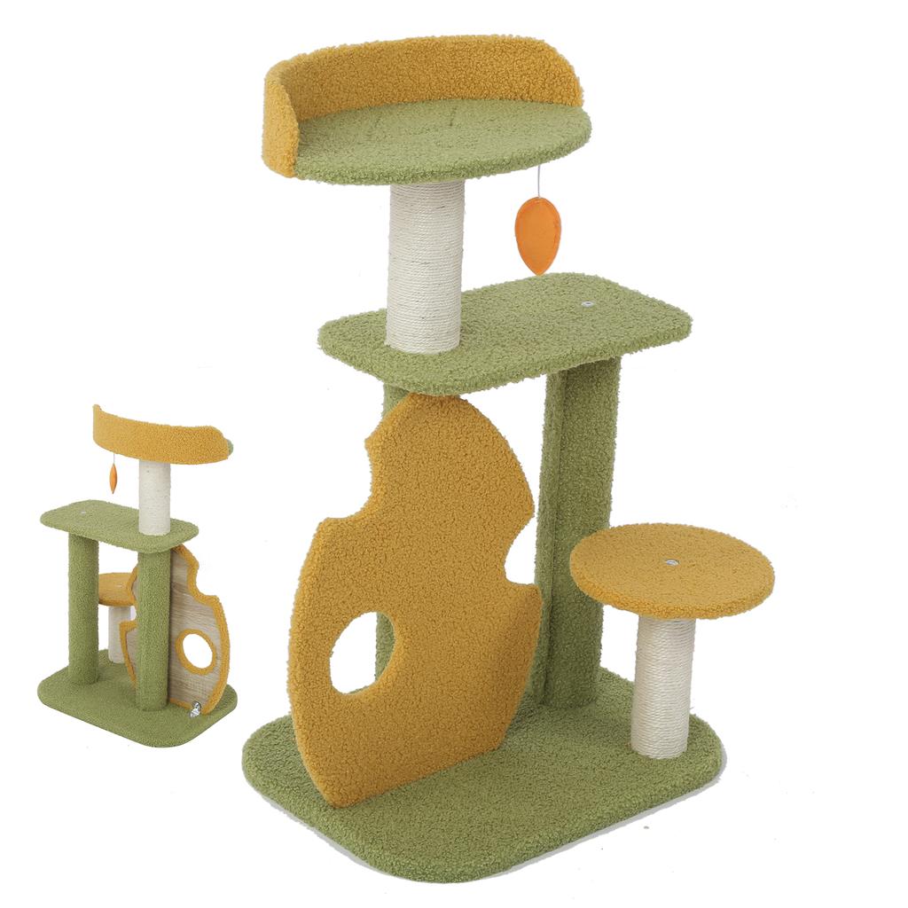 Rain Forest Cat Climbing Frame Multifunctional Stable Cat Litter Cat Tree Integrated Villa Cat Shelf