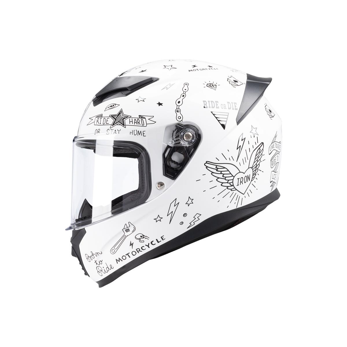 

Велосипедный гоночный шлем-фулфейс Зимний теплый реверсивный мотоциклетный шлем Мотоциклетный спортивный шлем Модный классический Сотня XXXL