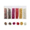 1 Set Multi-Color Mixing Nail Art Crushed Glass Stones Irregular Decoration for DIY Epoxy Resin Siliocne Mold Fillings Material