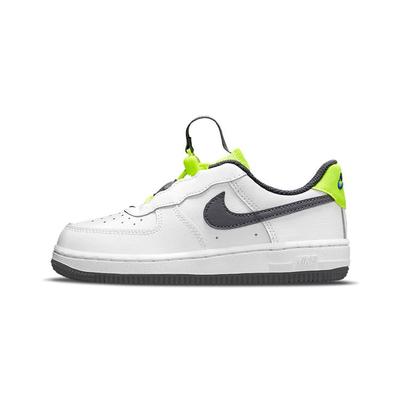 Force 1 Toggle PS White Volt Kids Sneakers Game-Royal Iron-Grey CU5287-101