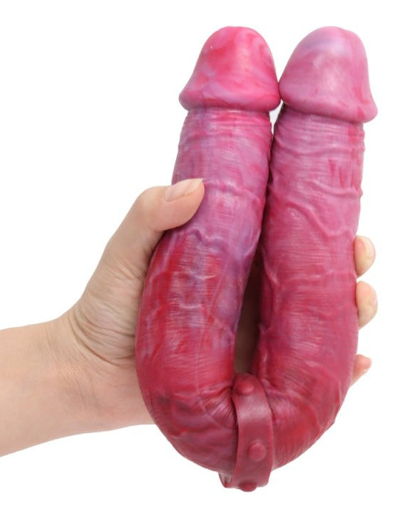 Double Dildo Duo Real 36 X 4.3cm - DoublePlayz - Unusual Dildos