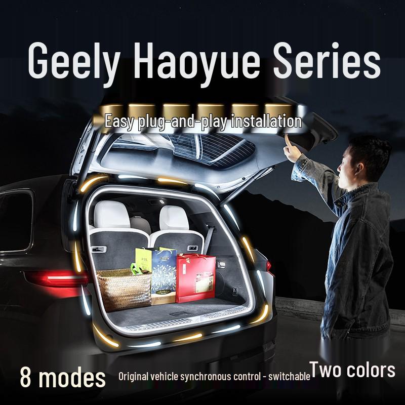 Geely Haoyue L Trunk Ambient Flowing Water Lights PRO