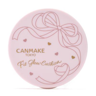 Fit Glow Cushion Foundation 03 Pink Natural 10g - Dewy Finish, Thin Layer, Teardrop Puff, SPF50+ PA+++