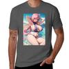 Cat Girl At The Beach Tshirt Unisex T Shirts Cotton Unisex T Shirts High Quality Luxury Brand Tshirt