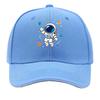 Playful Space Explorer Cartoon Badge Sandwich Baseball Cap Sun Cap Outdoor Workouts Hat