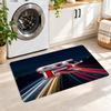 Flannel Kitchen Mat Nissan GT-R Soft Area Rug Non Slip Floor Carpet Home Decoration
