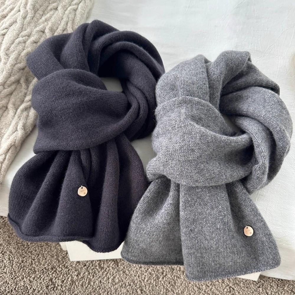 Keep Warm Winter Scarf Windproof Knitted Scarf Fashion Lady Shawl Wrap  Women