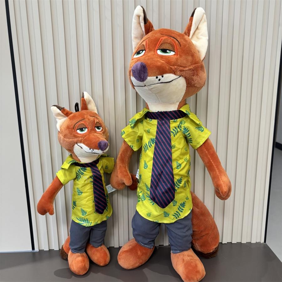 Lovely Zootopia Plush Toy Nick Fox Judy Rabbit Plushies Stuffed Anime Huggable Lovely Doll Birthday Gifts Girl