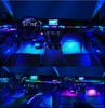 LED Symphony Ambient Lights RGBIC Car Interior Decor Light Strip App Control Music Sync Light Strip Decorations Atmosphere Lamp