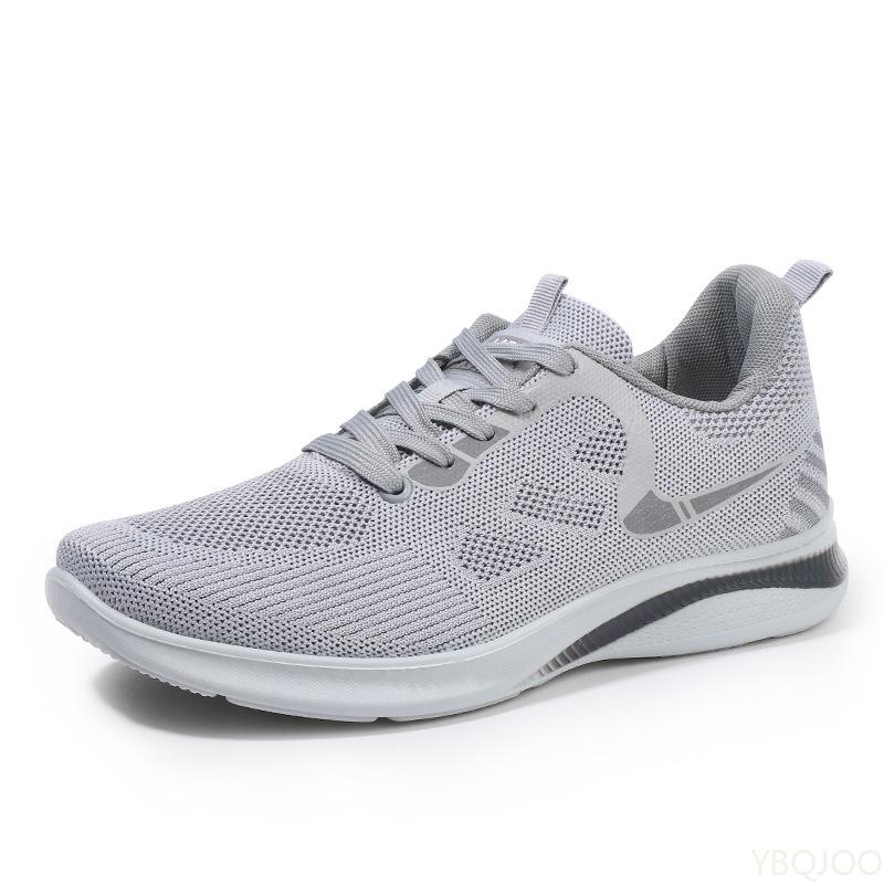 Men's Mesh Shoes In Spring Autumn Breathable Non Slip Soft Sole Simple Comfortable Casual Sports Lightweight Mesh Shoes