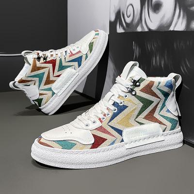 Men's Vulcanized Shoes Classic Low-top Canvas Shoes Breathable Canvas Casual Shoe Fashion Skateboard Shoes Lace Up Men Sneakers