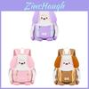 Kids Cartoon Animal Backpack For Preschoolers With Breathable Nylon And Cushion Straps For School Use