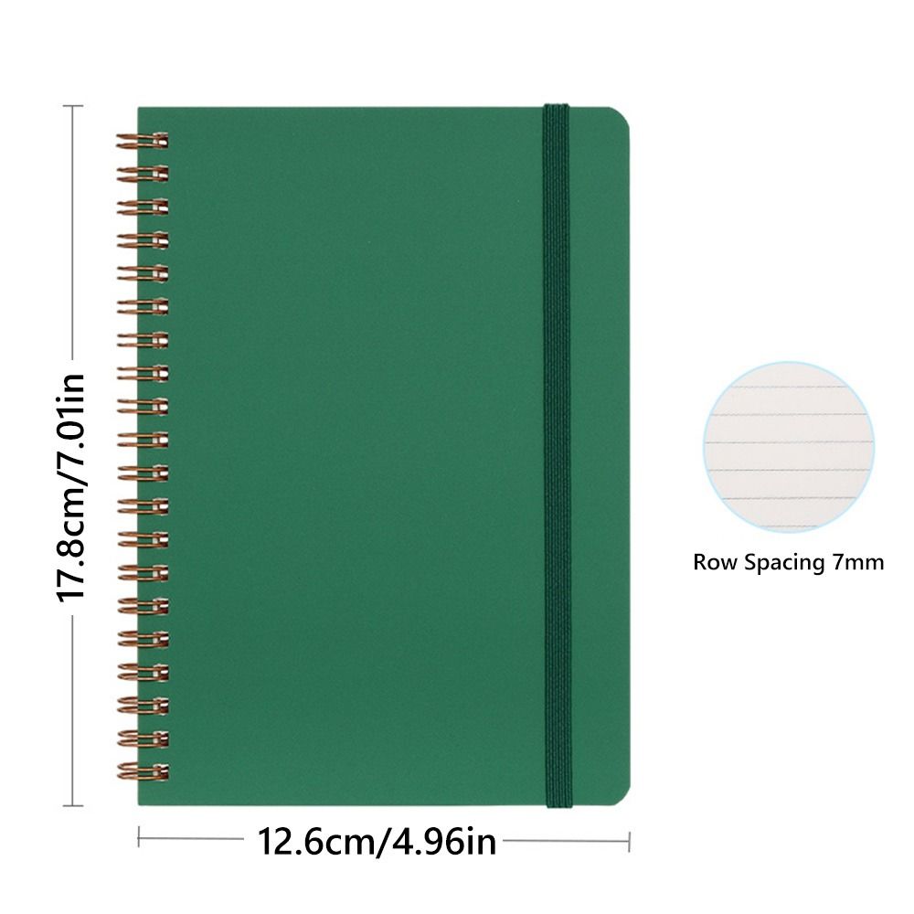 Thicken Diary Book Strap Design Memo Pad Multi-purpose Coil Notebook Students Stationery