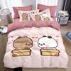 Cute Bubu Duvet Cover and Pillowcase Set, King/Extra King Bedding Set, Children's Bedroom Decor, Gift for Boys and Girls
