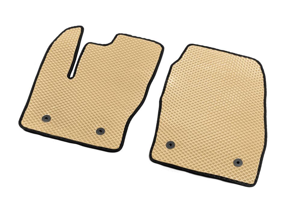 Коврики EVA (МКПП, бежевые) для Ford Connect 2014-2021 гг
