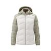Men's & Women's Thickened Color Block Hooded Down Jacket - Autumn/Winter Outdoor Warm Outerwear