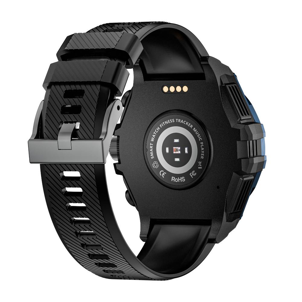 Chytré hodinky Rainbuvvy LC18 TWS 1,53palcové plně dotykové hodinky AMOLED Bluetooth 5.0 s přehráváním místní hudby Dlouhá výdrž baterie Vícejazyčné sportovní hodinky