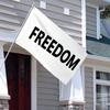 Freedom Flag Garden Charlie Banner with Grommets Outdoor Fade-Resistant Patriotic Flag