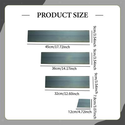 4 Pieces Car Body Filler Spreader Film Scraper For Filler Putty Glazing