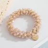 Korean Style Hair Bands Hair Ties Ins Rubber Band Fairy Hair Accessory Pearl Hair Band Dongdaemun Multicolor Crystal