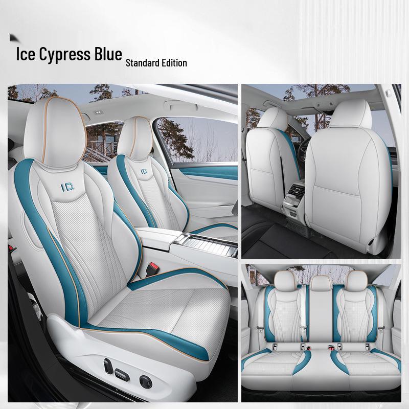 2024 VW ID.7 First Edition Leather Seat Covers - All-Season, Full Surround Design