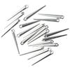 100pcs 5x34mm Spike Beads Pendants Antique Silver Long Bullet Spike Charms  DIY Jewelry Making