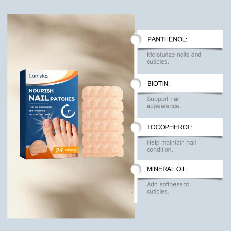 Soft Nail Patch with LongLasting Moisture Hydration Comfortable Wear Best for Natural Nail Care Routine