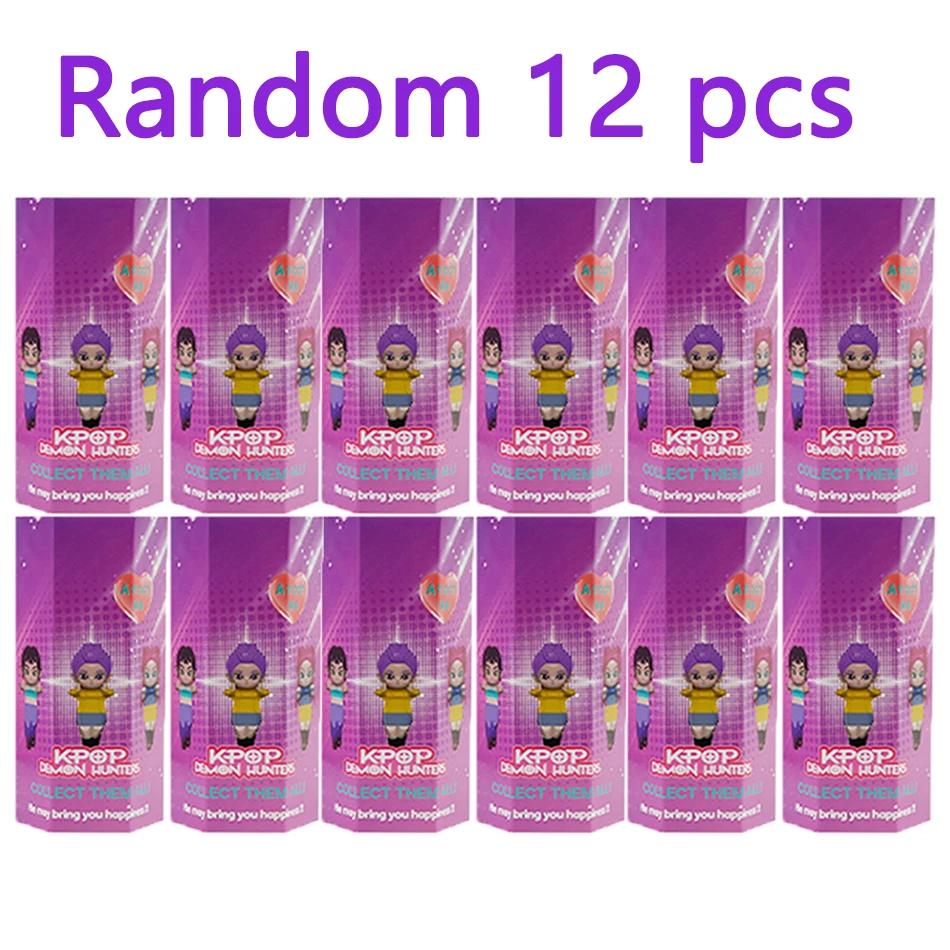 Anime Figures Ornaments  selling K pop Demon Hunters Blind Box Series  Dolls Fans Children Birthday Gift Random Blind Box