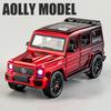 Modellino Auto in Lega Benzs G63 AMG SUV 1/24 con Suono e Luci Pull Back Giocattolo per Bambini Oggetti da Collezione Regalo di Compleanno