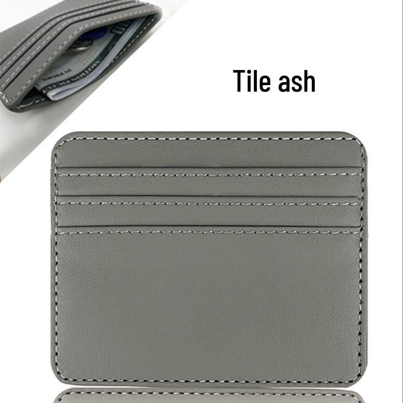 

Женский компактный кожаный картхолдер: Большая вместимость, несколько слотов для карт