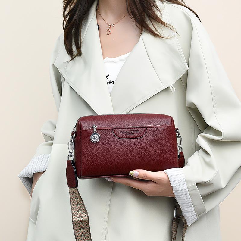 Progettare Borsa Monospalla Trendy, Borsa alla Moda per Mamma, Borsa Quadrata Piccola ad Alta Capacità