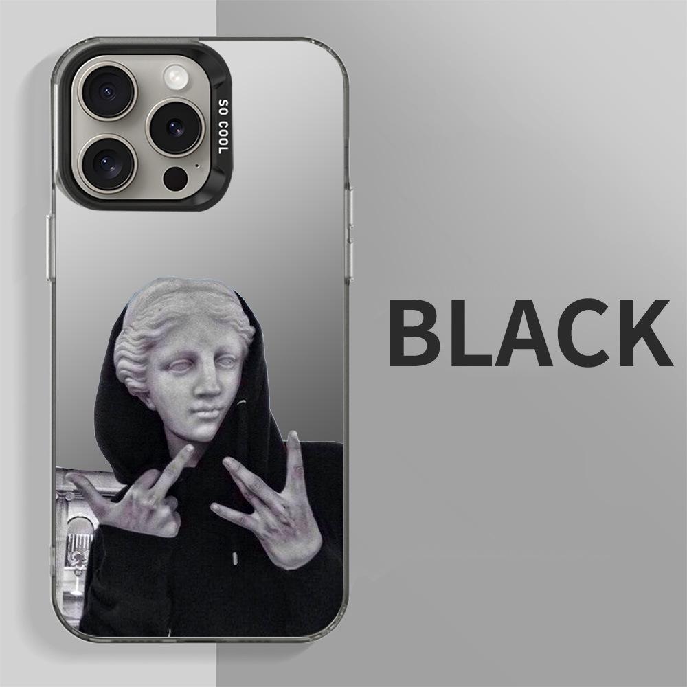 Europäische und amerikanische IMD Silber Cross-Border Handyhülle für iPhone 15/14/13/11/8