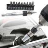 Highly strength Alloy Steel Socket Hexagonal Screwdriver Bit 9Sockets 10Bits For Professional Home Repair Applications