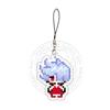 Pixel Panty Stocking with Garterbelt Phone Straps Key Charms Cosplay Props Bag Accessories Scanty Cartoon Pendant Festival Gift