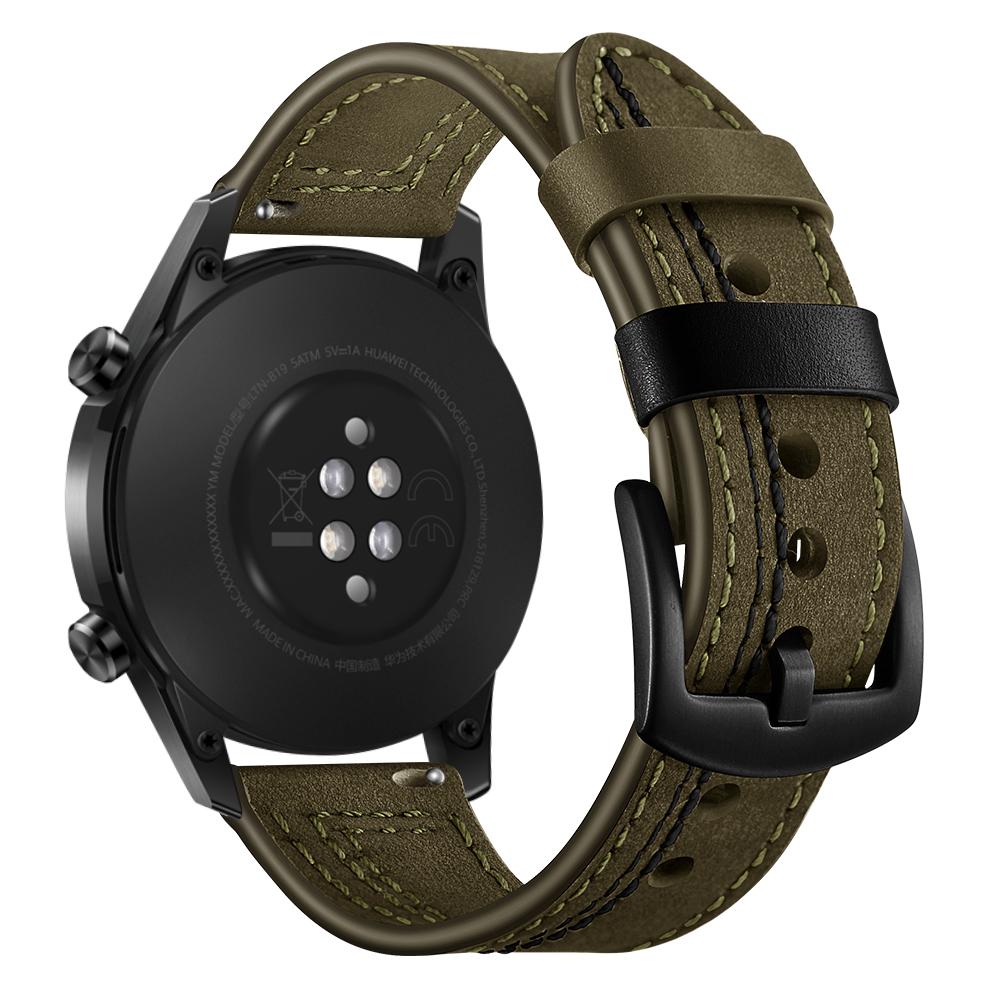 Curea din piele de 22 mm pentru ceas Huawei GT-2-2e-pro GT2 GT2e brățară de 46 mm Samsung Gear S3 Frontier/Galaxy Watch 3 Bandă de 45 mm/46 mm