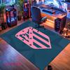 Atleti  Carpet Rug for Living Room Bedroom Home Sofa Decoration,Kids play Nonslip Floor Mat