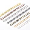 Verlängerungskette Großhandel Halskette Armband Kurze Ketten 5cm 7cm Schwanzkettenverbinder für DIY Schmuckherstellung Zubehör